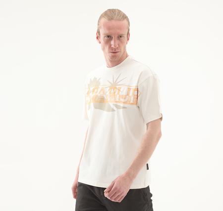 Napapijri S-Fıora Ss Erkek T-Shirt Beyaz