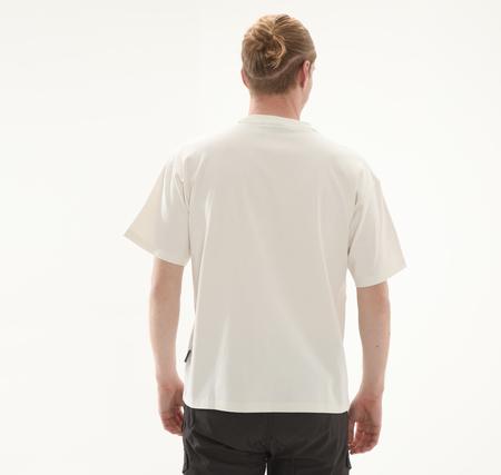 Napapijri S-Fıora Ss Erkek T-Shirt Beyaz