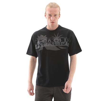 Napapijri S-Fıora Ss Erkek T-Shirt Siyah