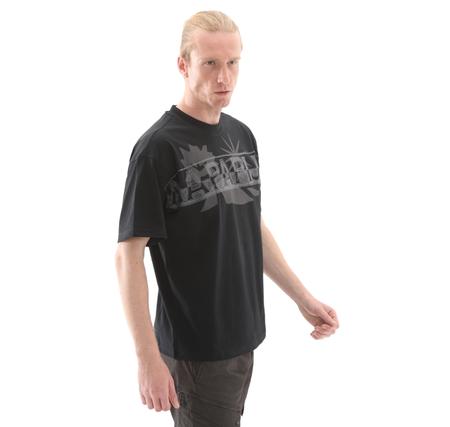Napapijri S-Fıora Ss Erkek T-Shirt Siyah
