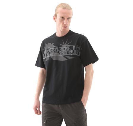 Napapijri S-Fıora Ss Erkek T-Shirt Siyah