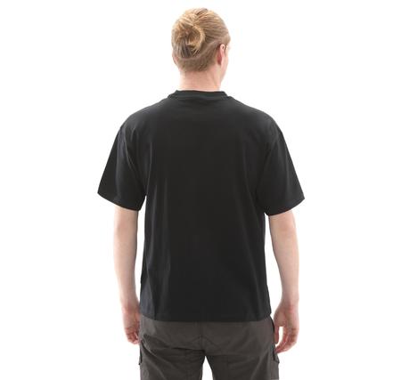 Napapijri S-Fıora Ss Erkek T-Shirt Siyah