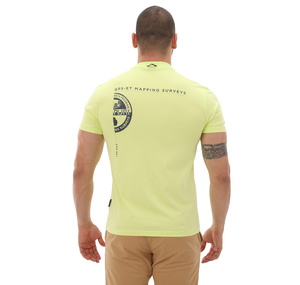 Napapijri S-Manta Ss 1 Erkek T-Shirt Sarı
