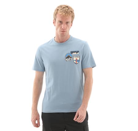 Napapijri S-Montepıana Ss Erkek T-Shirt Mavi Napapijri S-Montepıana Ss Erkek T-Shirt Mavi