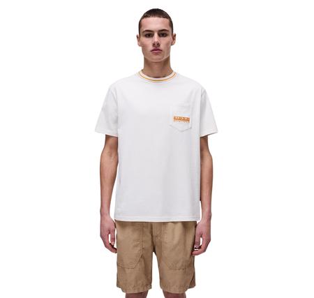 Napapijri S-Murlo Ss Erkek T-Shirt Beyaz