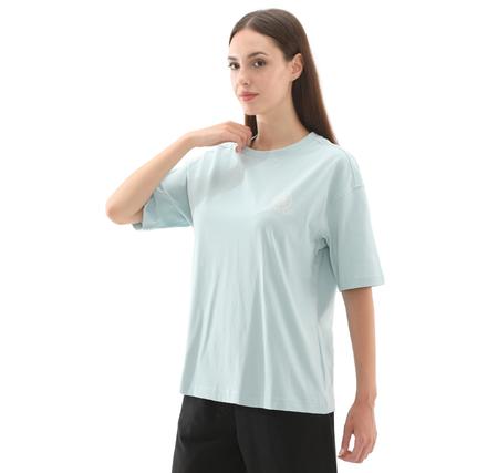 Napapijri S-Nıce W Kadın T-Shirt Açık Mavi