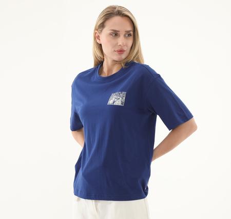 Napapijri S-Nıce W Kadın T-Shirt Mavi