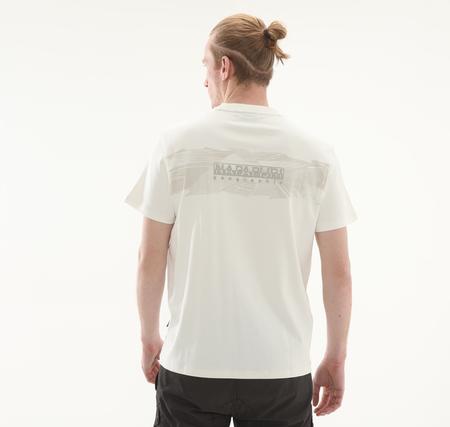Napapijri S-Vannı Ss Erkek T-Shirt Beyaz
