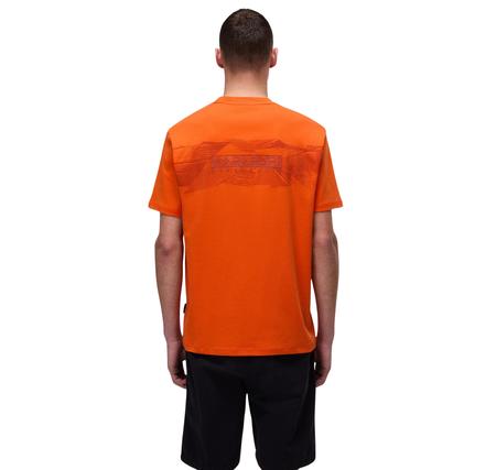 Napapijri S-Vannı Ss Erkek T-Shirt Turuncu