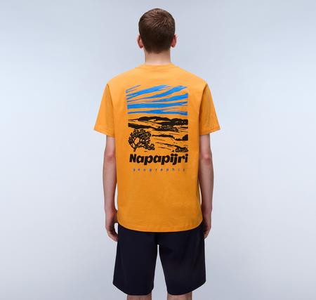 Napapijri S-Vıgnonı Back Ss Erkek T-Shirt Turuncu