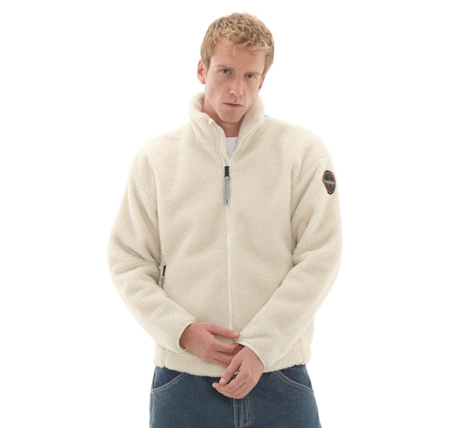 Napapijri T-Fıemme Erkek Ceket Krem Napapijri T-Fıemme Erkek Ceket Krem