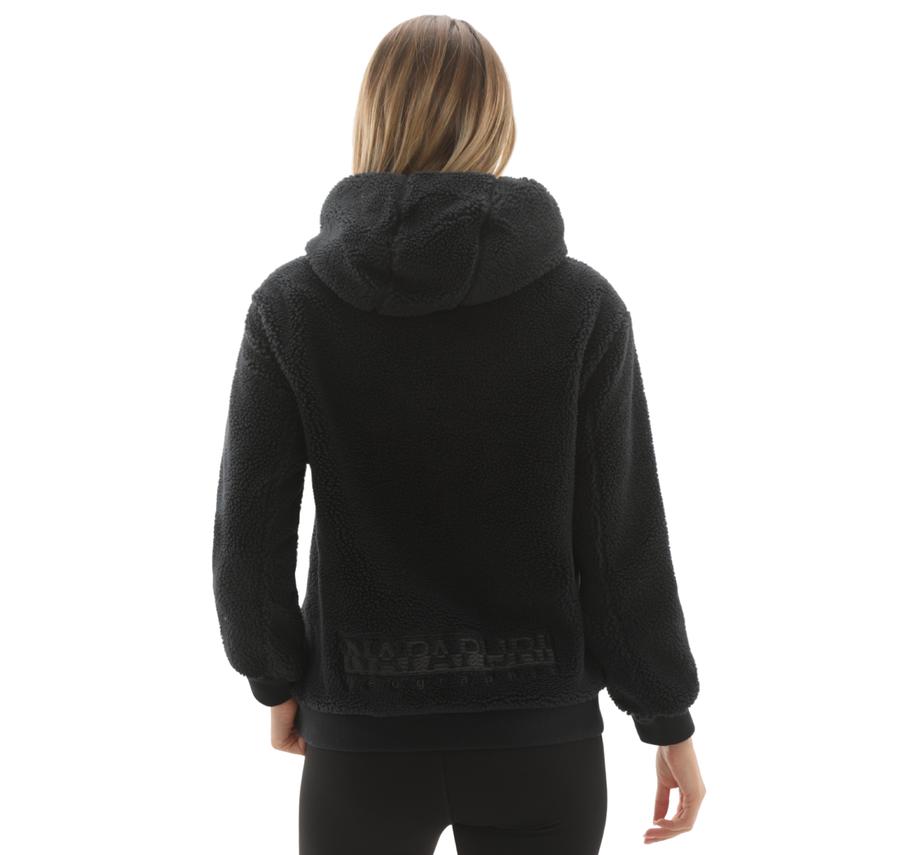 Napapijri T-Selıne Hzh W Kadın Sweatshirt Siyah Napapijri T-Selıne Hzh W Kadın Sweatshirt Siyah