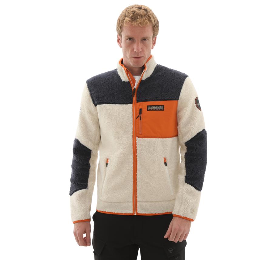 Napapijri Yupık Fz 3 Erkek Ceket Krem Napapijri Yupık Fz 3 Erkek Ceket Krem