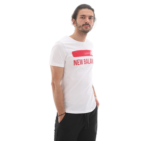 New Balance 1111 Erkek T-Shirt Beyaz