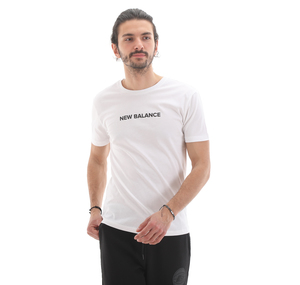 New Balance 1295 Erkek T-Shirt Beyaz