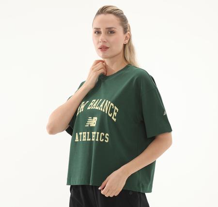 New Balance 1402 Kadın T-Shirt Yeşil