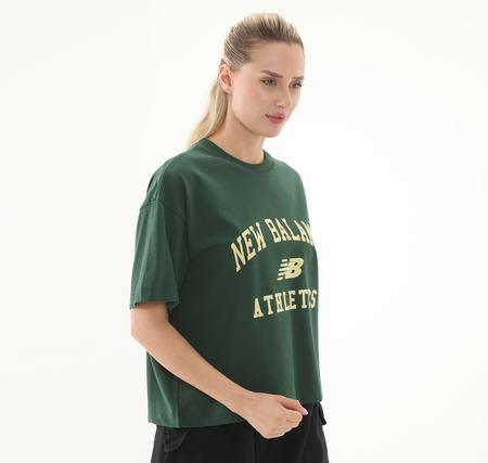 New Balance 1402 Kadın T-Shirt Yeşil