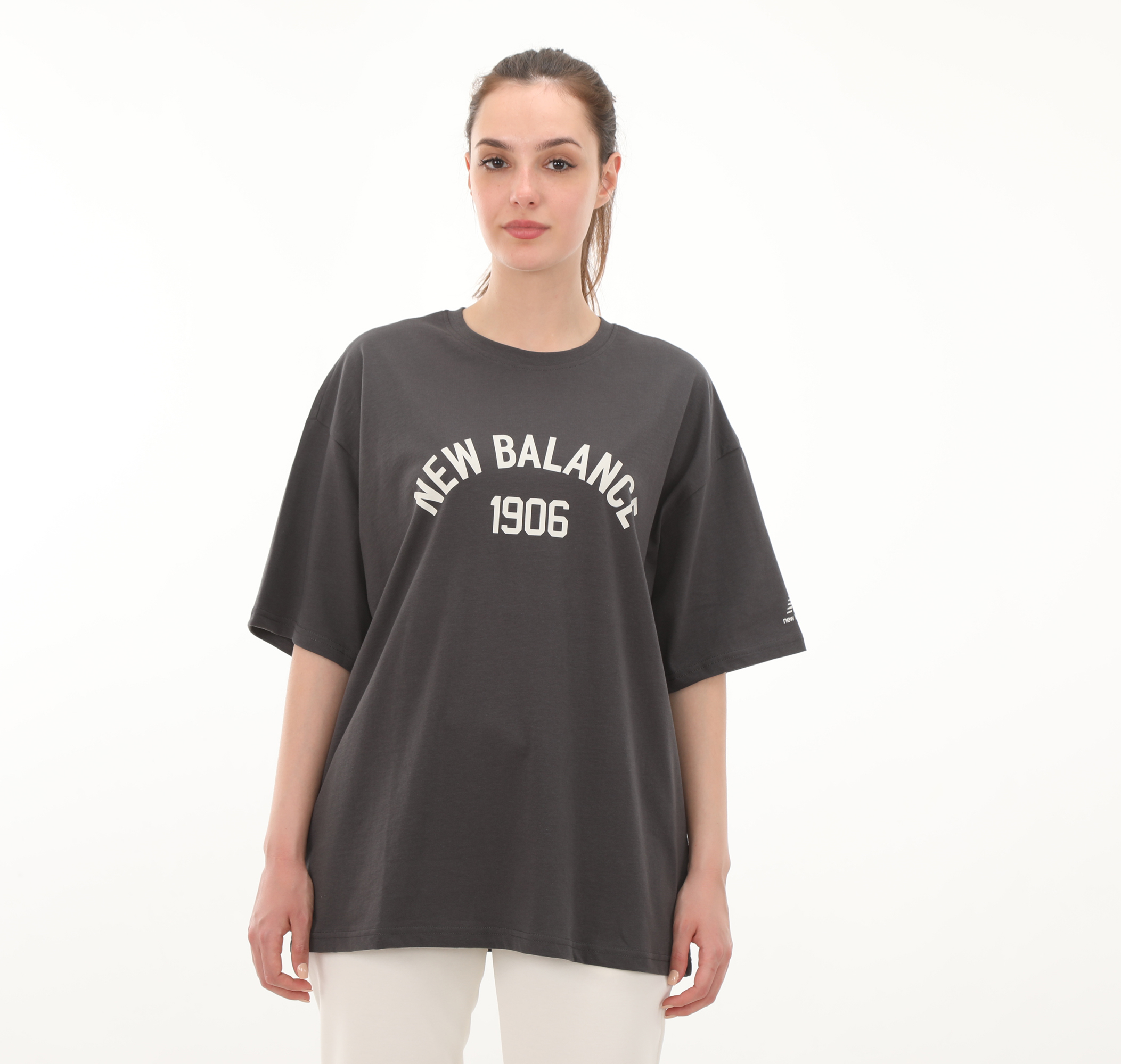 Женская футболка New Balance 1406 Antrasit