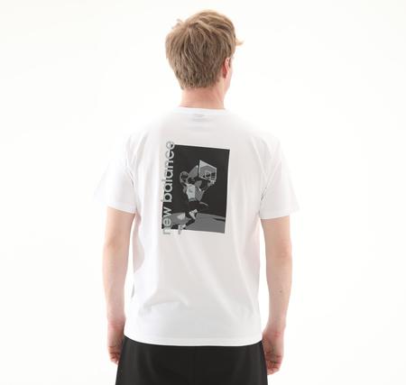 New Balance 1509 Erkek T-Shirt Beyaz