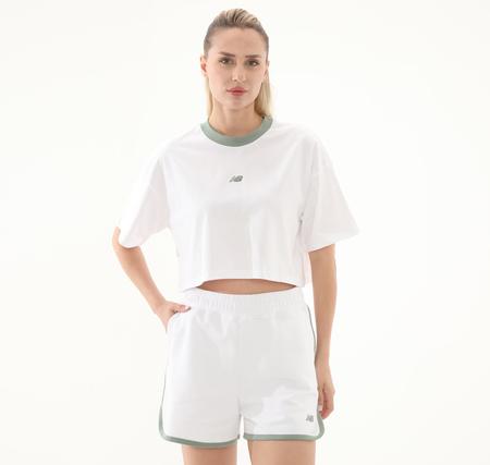 New Balance 1515 Kadın T-Shirt Beyaz