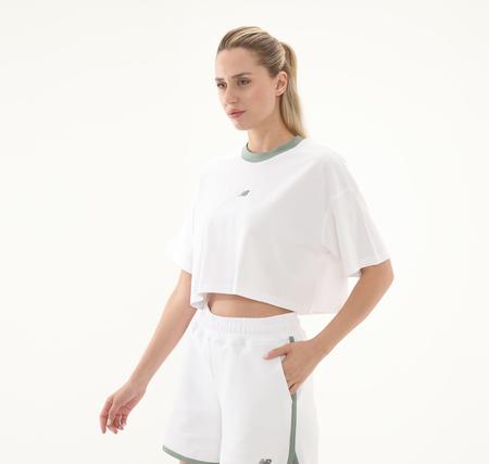 New Balance 1515 Kadın T-Shirt Beyaz
