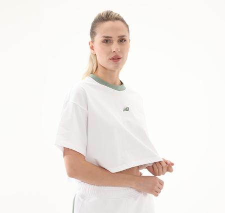 New Balance 1515 Kadın T-Shirt Beyaz