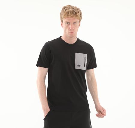 New Balance 1516 Erkek T-Shirt Siyah