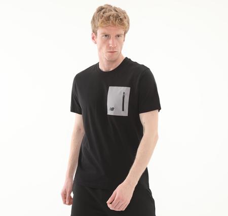 New Balance 1516 Erkek T-Shirt Siyah