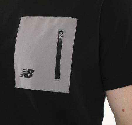 New Balance 1516 Erkek T-Shirt Siyah