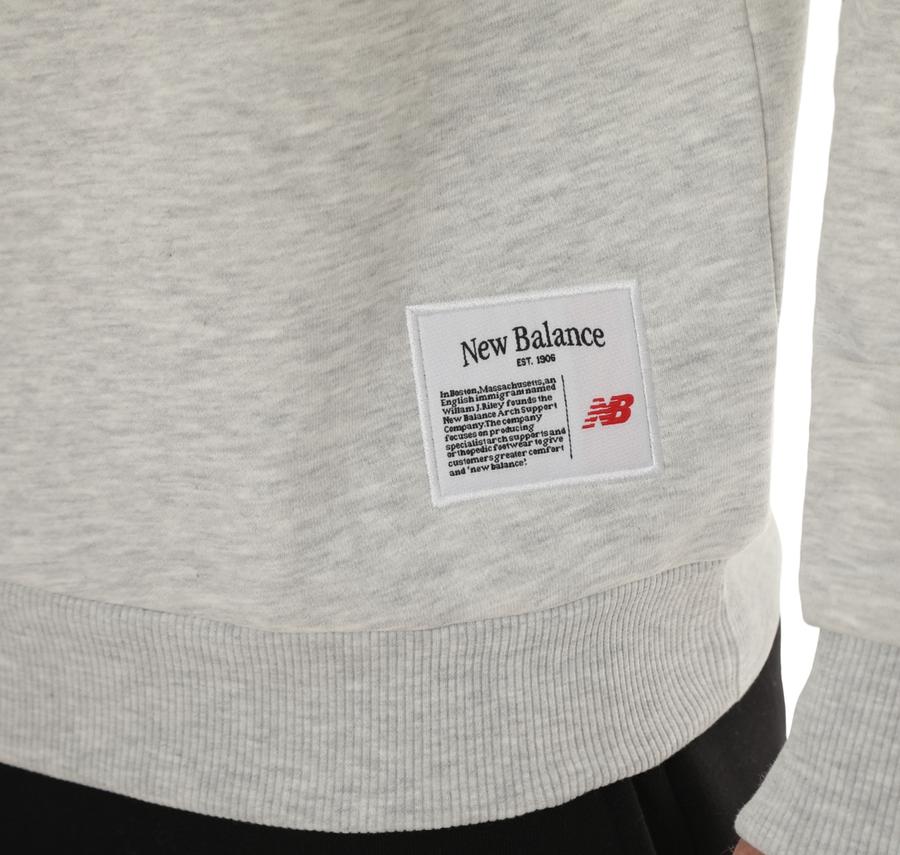 New Balance Mnc3503 Erkek Sweatshirt Gri New Balance Mnc3503 Erkek Sweatshirt Gri