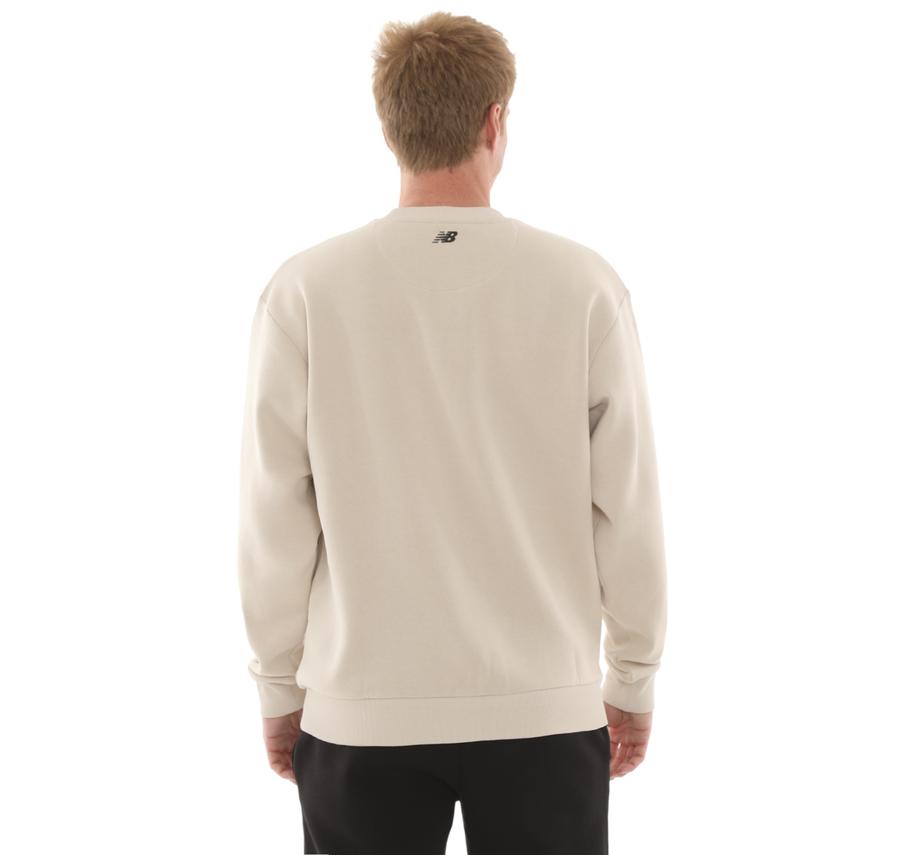 New Balance Mnc3505 Erkek Sweatshirt Krem New Balance Mnc3505 Erkek Sweatshirt Krem