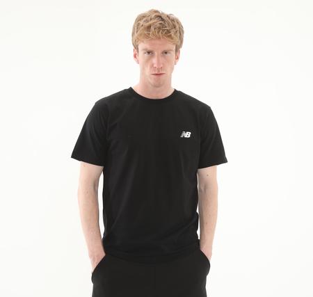 New Balance Mnt1537 Erkek T-Shirt Siyah