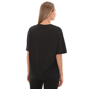 New Balance Wnt1112 Kadın T-Shirt Siyah