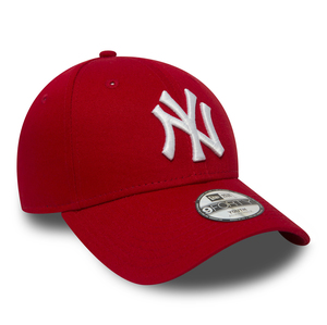 New Era 9Forty Mlb League Essentıal New York Yankees Çocuk Şapka Kırmızı