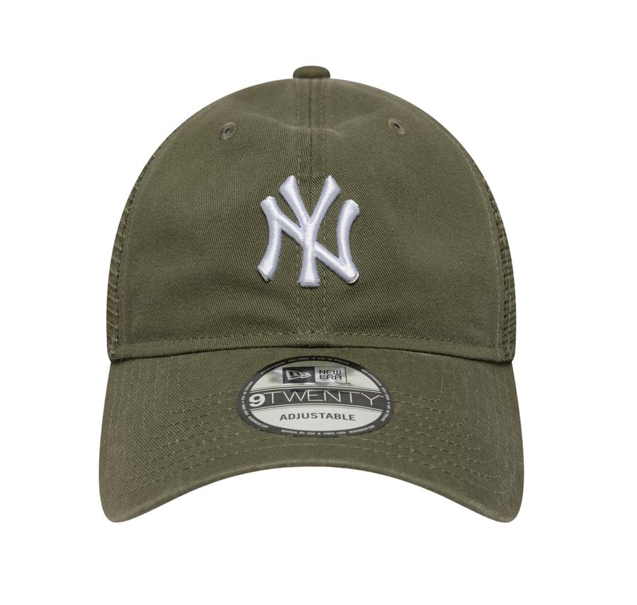 New Era Mıdı Logo 9Twenty Trucker Neyyan Novwhı Şapka Haki New Era Mıdı Logo 9Twenty Trucker Neyyan Novwhı Şapka Haki