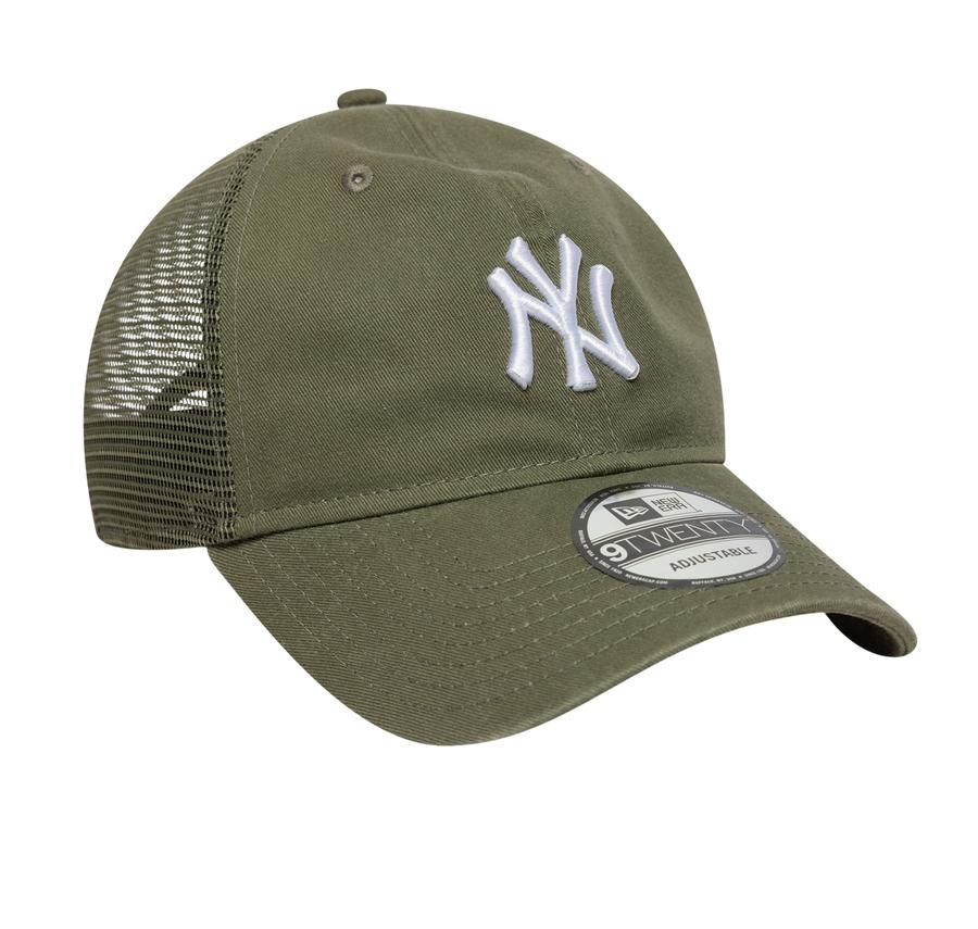 New Era Mıdı Logo 9Twenty Trucker Neyyan Novwhı Şapka Haki New Era Mıdı Logo 9Twenty Trucker Neyyan Novwhı Şapka Haki