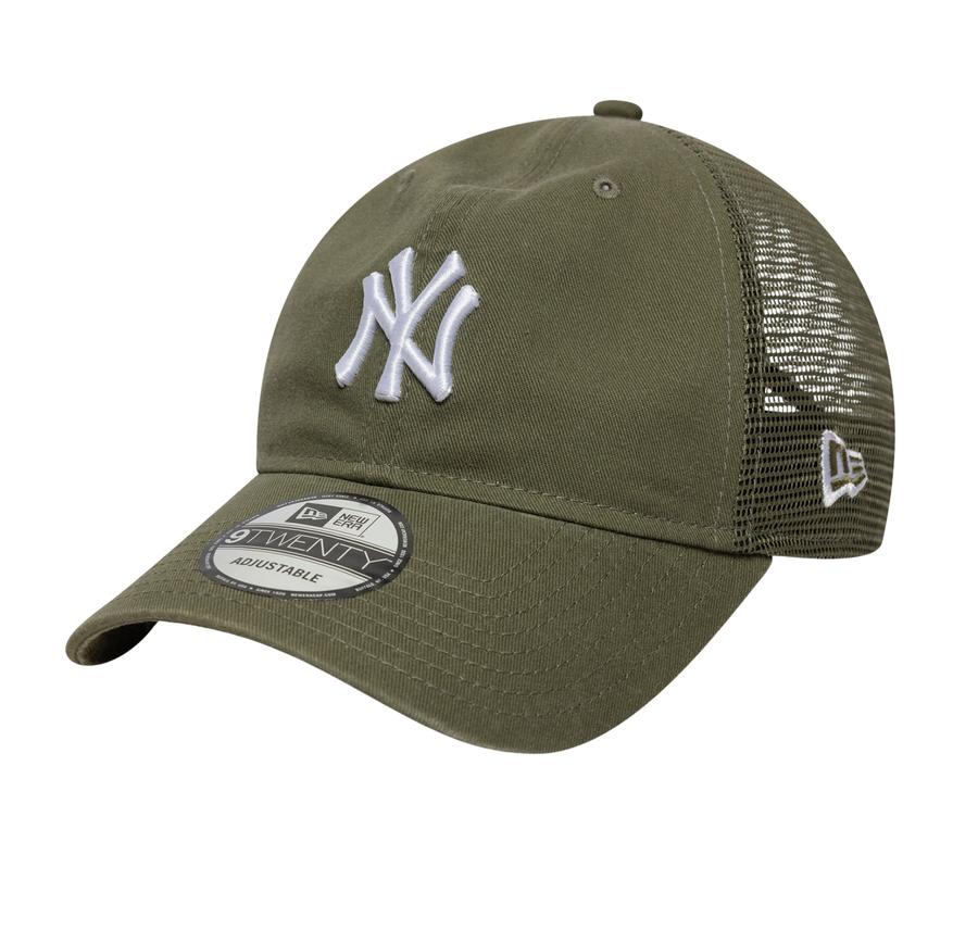 New Era Mıdı Logo 9Twenty Trucker Neyyan Novwhı Şapka Haki New Era Mıdı Logo 9Twenty Trucker Neyyan Novwhı Şapka Haki