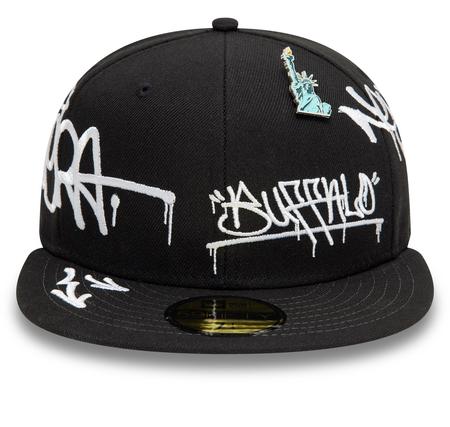 New Era Ne Graphıc 59Fıfty Newera  Blk Şapka