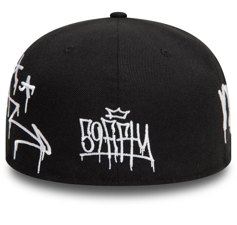 New Era Ne Graphıc 59Fıfty Newera Blk Şapka Siyah New Era Ne Graphıc 59Fıfty Newera Blk Şapka Siyah