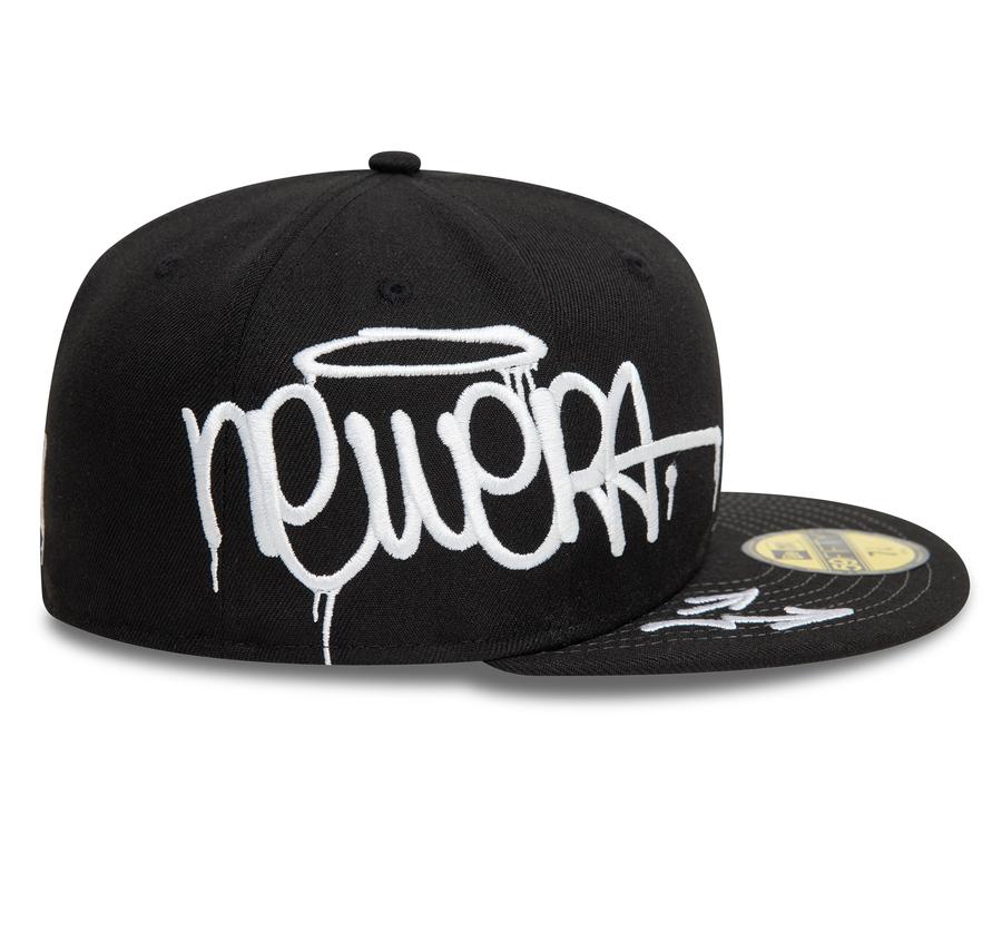 New Era Ne Graphıc 59Fıfty Newera Blk Şapka Siyah New Era Ne Graphıc 59Fıfty Newera Blk Şapka Siyah