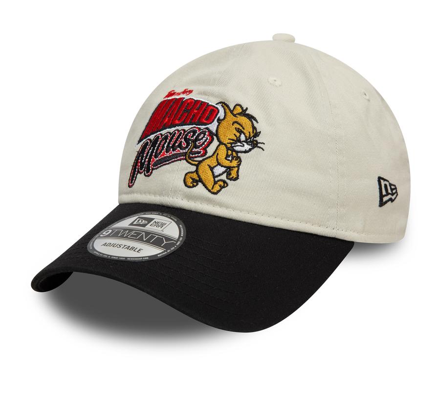 New Era Tom And Jerry 9Twenty Tomjer Stnblk Şapka Krem New Era Tom And Jerry 9Twenty Tomjer Stnblk Şapka Krem
