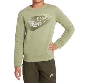 Nike B Nsw Sı Crew Bb Çocuk Sweatshirt Yeşil