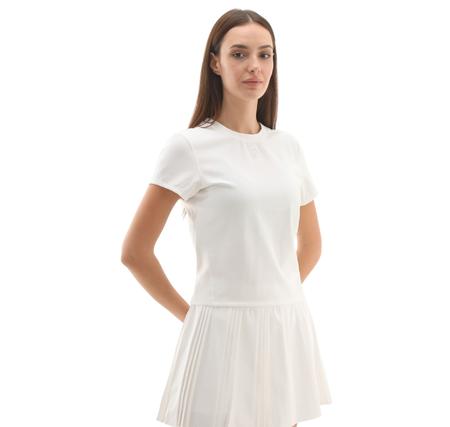 Nike Court Advantage Kadın T-Shirt Beyaz