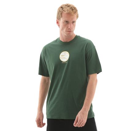 Nike Court Erkek T-Shirt Yeşil
