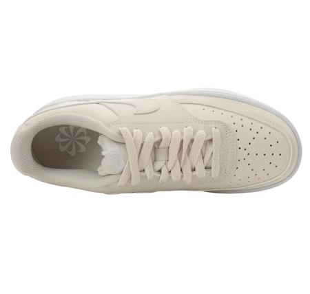 Nike Court Vision Low Kadın Spor Ayakkabı Krem