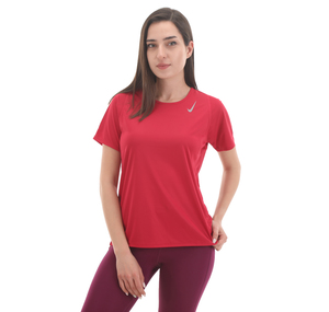 Nike Dri-Fıt Race Kadın T-Shirt Pembe