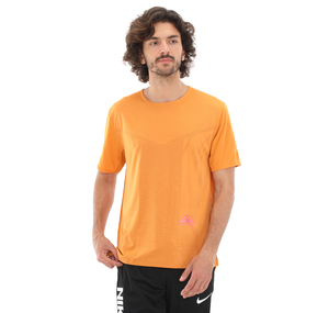 Nike Dri-Fıt Rise 365 Erkek T-Shirt Turuncu