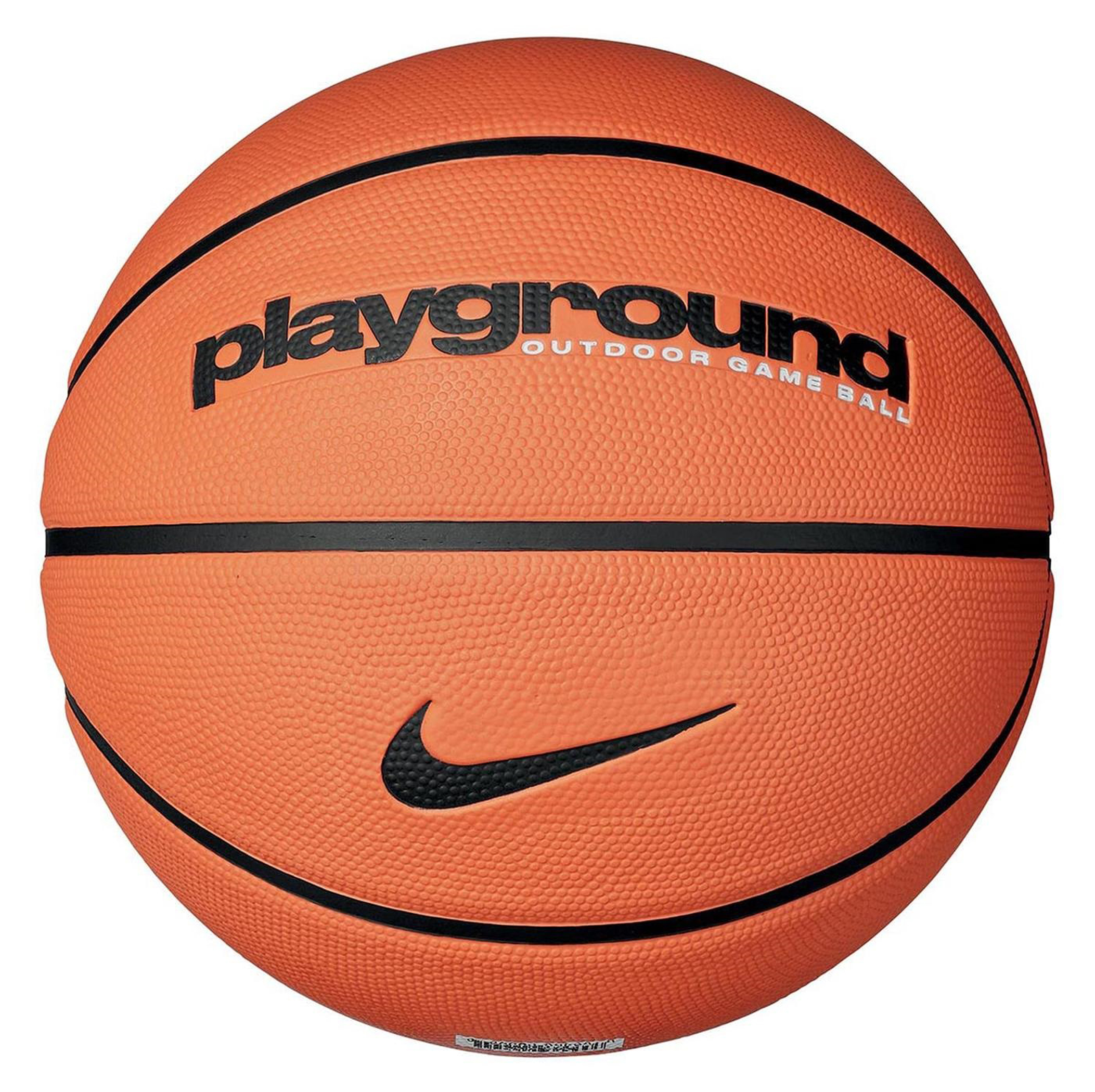 Unisex  Nike Everyday Playground 8P Deflated Amber-Black-Black 06 Basketbol Topu для баскетбола