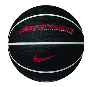 Nıke Everyday Playground 8P Deflated Black-whıte-unıversıty Basketbol Topu Siyah