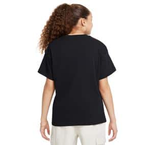 Nike G Nsw Tee Boy Essntl Lbr Çocuk T-Shirt Siyah